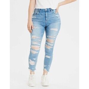 American Eagle Ne(X)T Level Curvy High-Waisted Jegging Crop